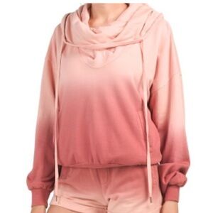 Young Fabulous and Broke Ombré Piper Hoodie Sweatshirt Large